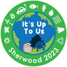 Sherwood 2023: It's Up to You Logo