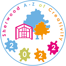 Sherwood A-Z of Creativity 2022 Logo